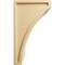 Ekena Millwork 3"W x 3 1/2"D x 6"H Small Lawson Wood Corbel, Maple CORW03X03X06LWMA - alternate 4